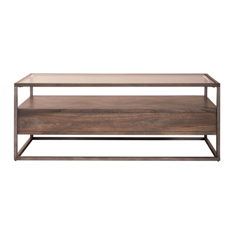 Jamestown Rectangular Cocktail Table in Brown image