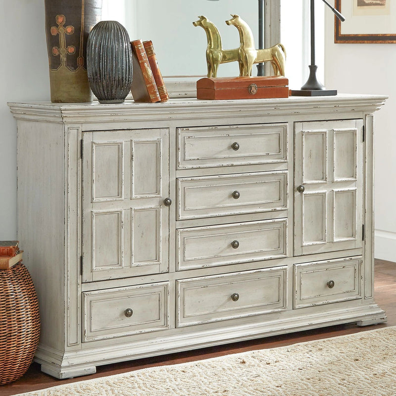 Big Valley 2 Door 6 Drawer Dresser image