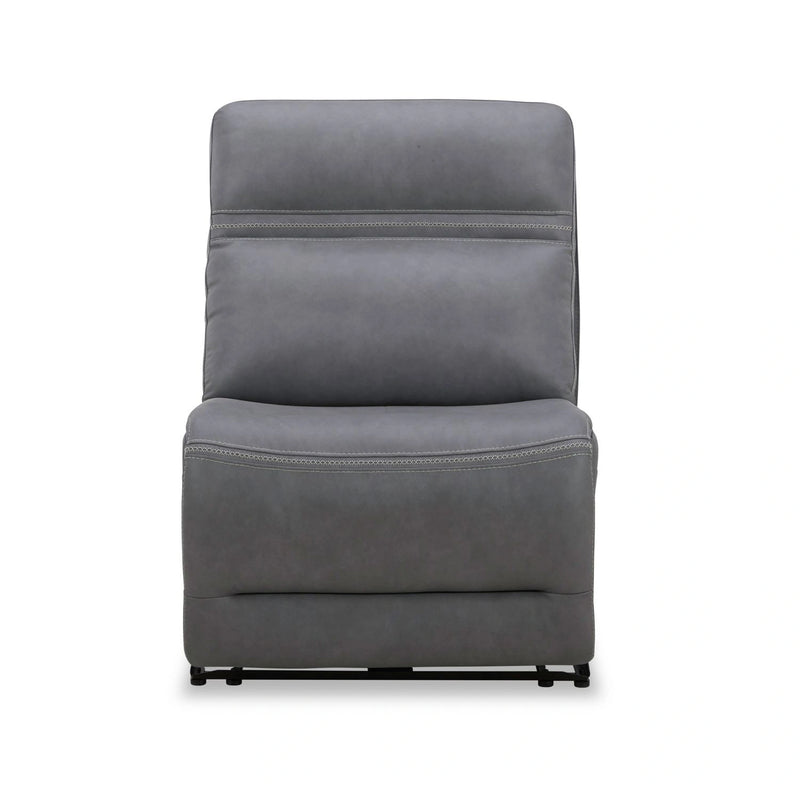 Cooper Armless Recliner P3 & ZG - Blue Gray image