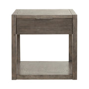 Bartlett Field End Table in Dusty Taupe image