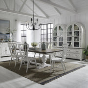 River Place 7 Piece Trestle Table Set image