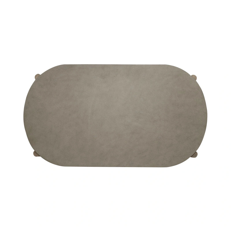 Affinity Cocktail Table in Dusty Taupe with Concrete Top image