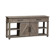 Parkland Falls Sofa Table in Weathered Taupe image