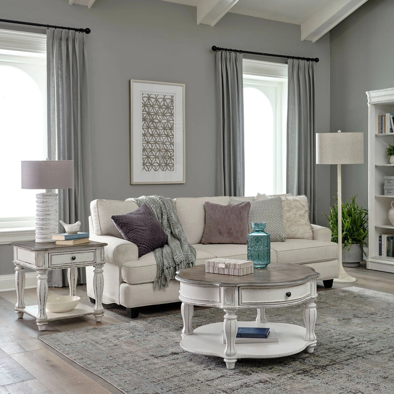 Magnolia Manor 3 Piece Set (1-Cocktail 2-End Tables) image