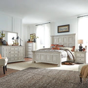Big Valley King California Panel Bed, Dresser & Mirror, Chest, Night Stand image