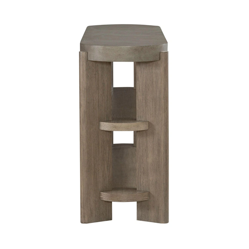 Affinity Sofa Table in Dusty Taupe with Concrete Top image