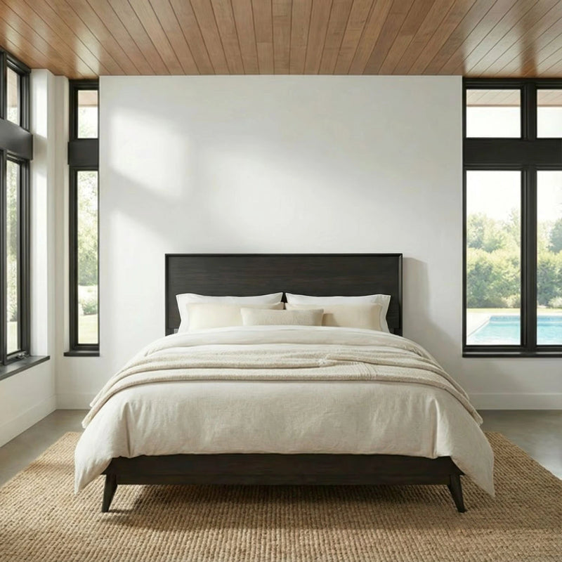 Century Modern Queen Platform Bed image