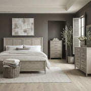 Rochelle Park Panel Bed, Dresser & Mirror, Chest image