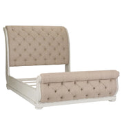 Abbey Park Uph Sleigh Bed, Dresser & Mirror image