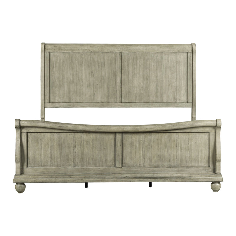 Rustic Traditions King California Sleigh Bed image