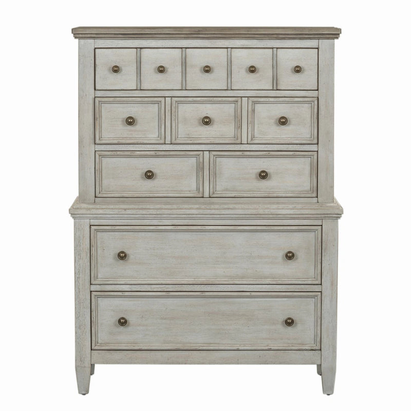 Heartland Opt Panel Bed, Dresser & Mirror, Chest image
