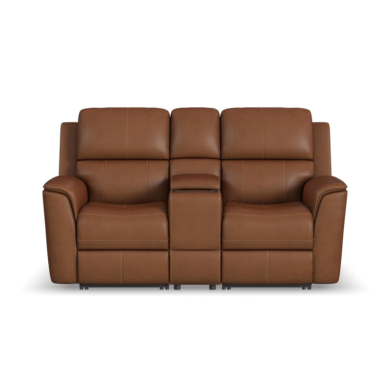 Henry Latitudes Power Reclining Loveseat with Console & Power Headrests & Lumbar - 5000006473