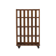 Arlington House Open Bookcase in Cobblestone Brown image