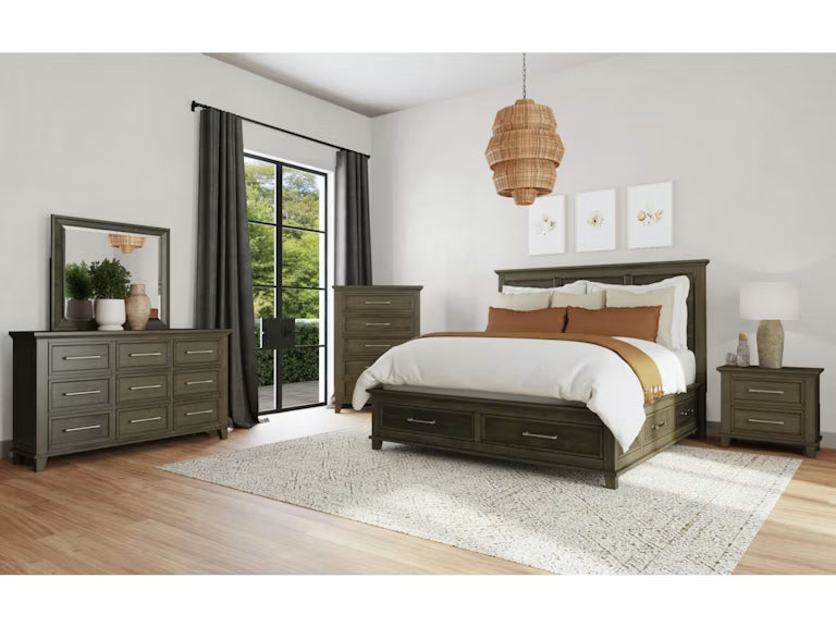 Elegance 'Canterbury Grey' Bedroom Set