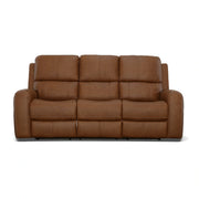 Linden Power Reclining Sofa with Power Headrests & Lumbar - 5000007532