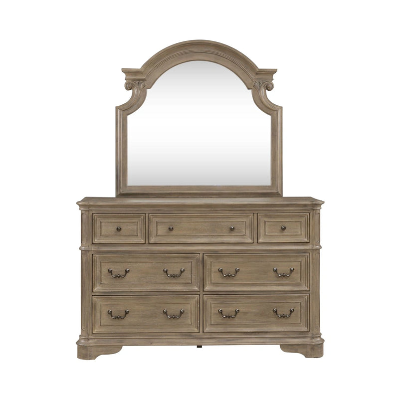 Magnolia Manor Dresser & Mirror image