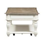 Magnolia Manor Lift Top Cocktail Table in Antique White image