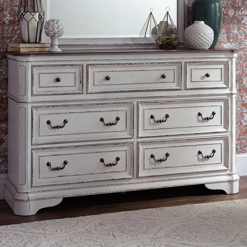 Magnolia Manor 7 Drawer Dresser image