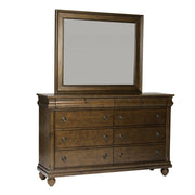Rustic Traditions King California Sleigh Bed, Dresser & Mirror, Chest, Night Stand image