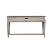 Heartland Console Bar Table in Antique White image