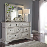 Abbey Park Mirror in Antique White image