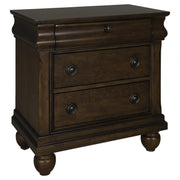 Rustic Traditions Sleigh Bed, Dresser & Mirror, Night Stand image