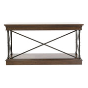Tribeca Rectangular Sofa Table in Cordovian Brown image