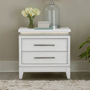 Reflections Nightstand w/ Lights and Charging Station image