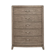Avalon 5 Drawer Chest in Burnished Beige image