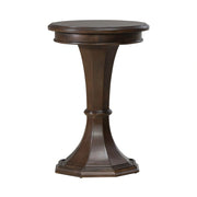 Arden Road Round Chairside Table in Satin Cherry image