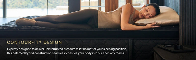 Beautyrest BlackÂ® Series Two 13.5" Hybrid Firm Mattress