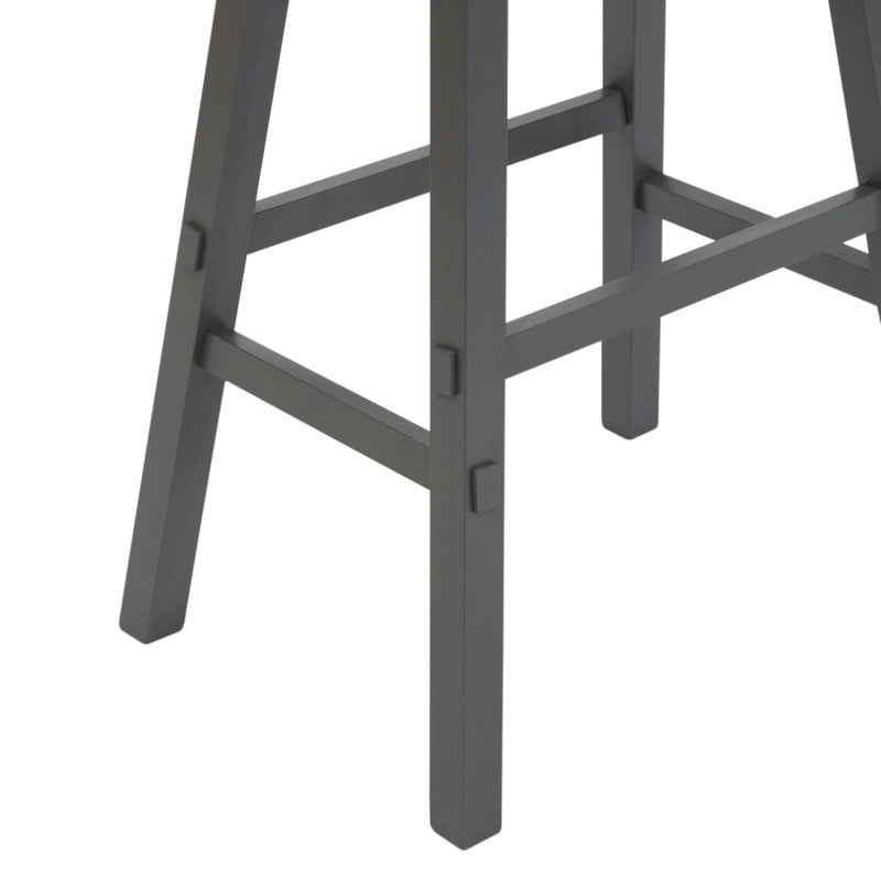 Creations 30 Inch Sawhorse Stool- Gray image
