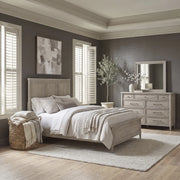 Rochelle Park Panel Bed, Dresser & Mirror image