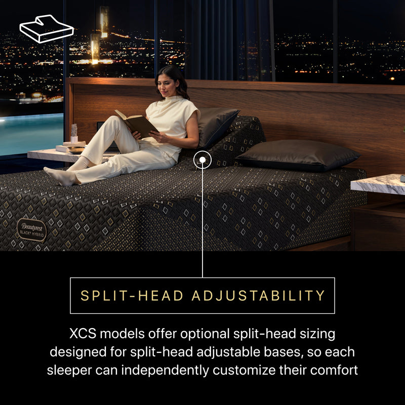 Beautyrest Black Hybrid Series Five XCS 15" Plush Mattress
