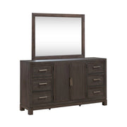 Modern Edge Dresser & Mirror image
