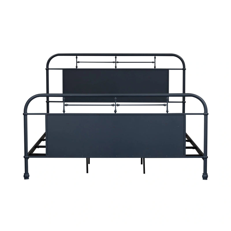 Vintage Series Metal Bed in Navy image