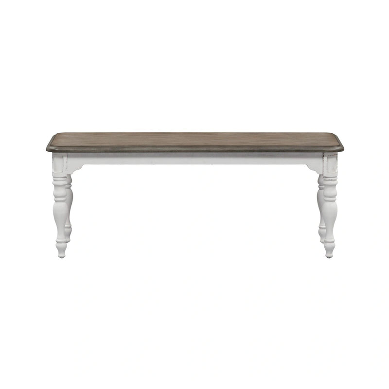 Magnolia Manor Dining Bench (RTA) in Antique White image
