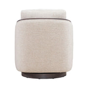 Nora Uph Swivel Accent Chair - Dark Brown image