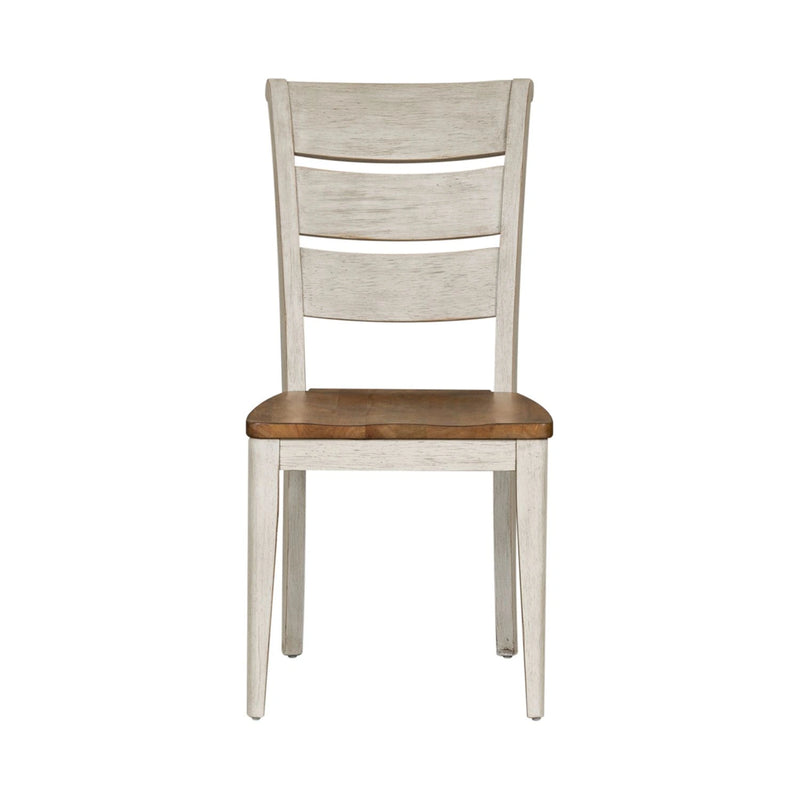 Farmhouse Reimagined Ladder Back Side Chair (RTA) image
