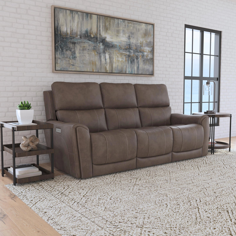 Carter Latitudes Power Reclining Sofa with Console & Power Headrests & Lumbar - 5000004704