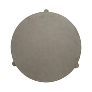 Affinity Round End Table in Dusty Taupe with Concrete Top image