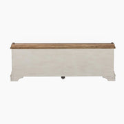 Morgan Creek Storage Hall Bench in Antique White image