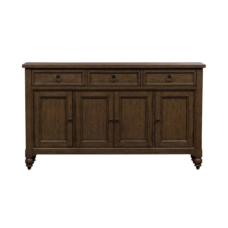 Americana Farmhouse Hall Buffet in Dusty Taupe image