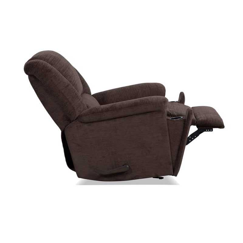 Plush Perfect Match Gliding Recliner