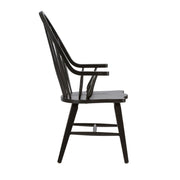 Hearthstone Ridge Windsor Back Arm Chair - Black image