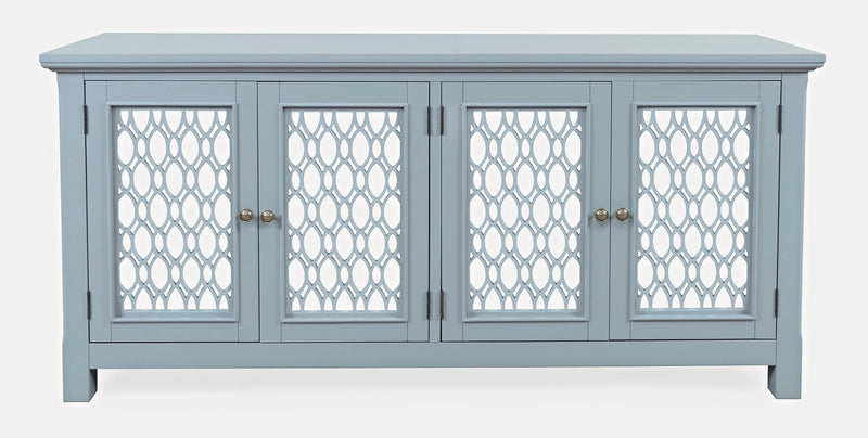Isabella 69 inch Mirrored Accent Cabinet