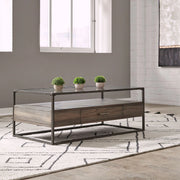 Jamestown Rectangular Cocktail Table in Brown image