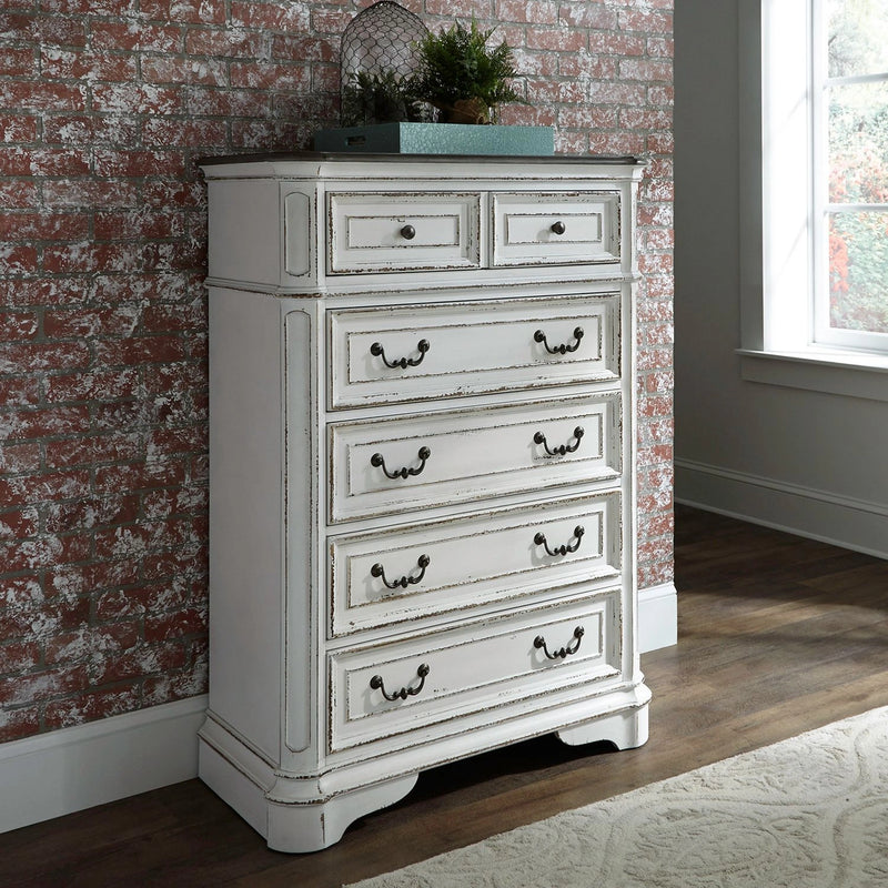 Magnolia Manor 5 Drawer Chest image