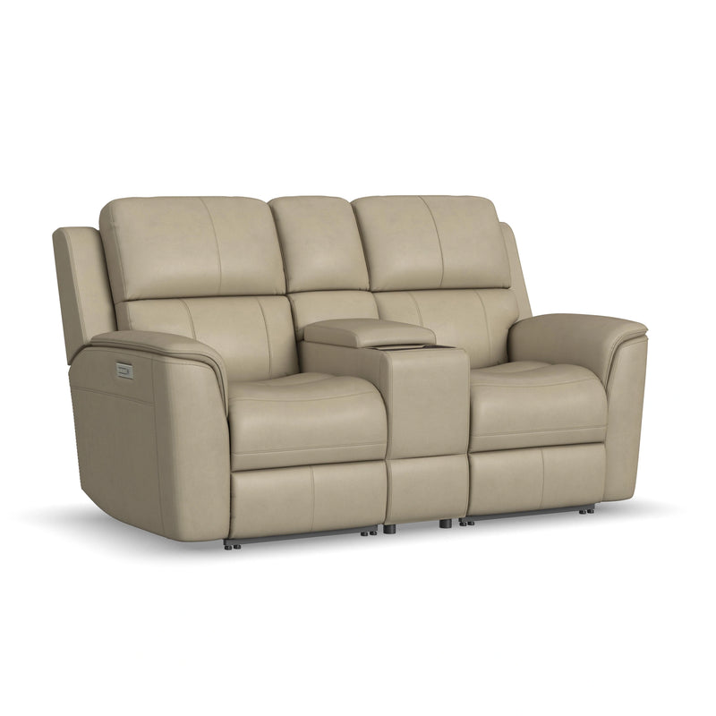 Henry Latitudes Power Reclining Loveseat with Console & Power Headrests & Lumbar - 5000004262