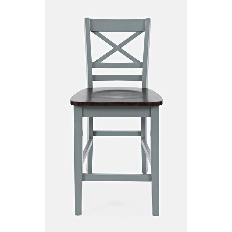 Asbury Park X Back Stool